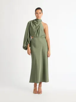 Sheike Olivia Maxi Dress Green Size 10 for rent on The Volte - image 1