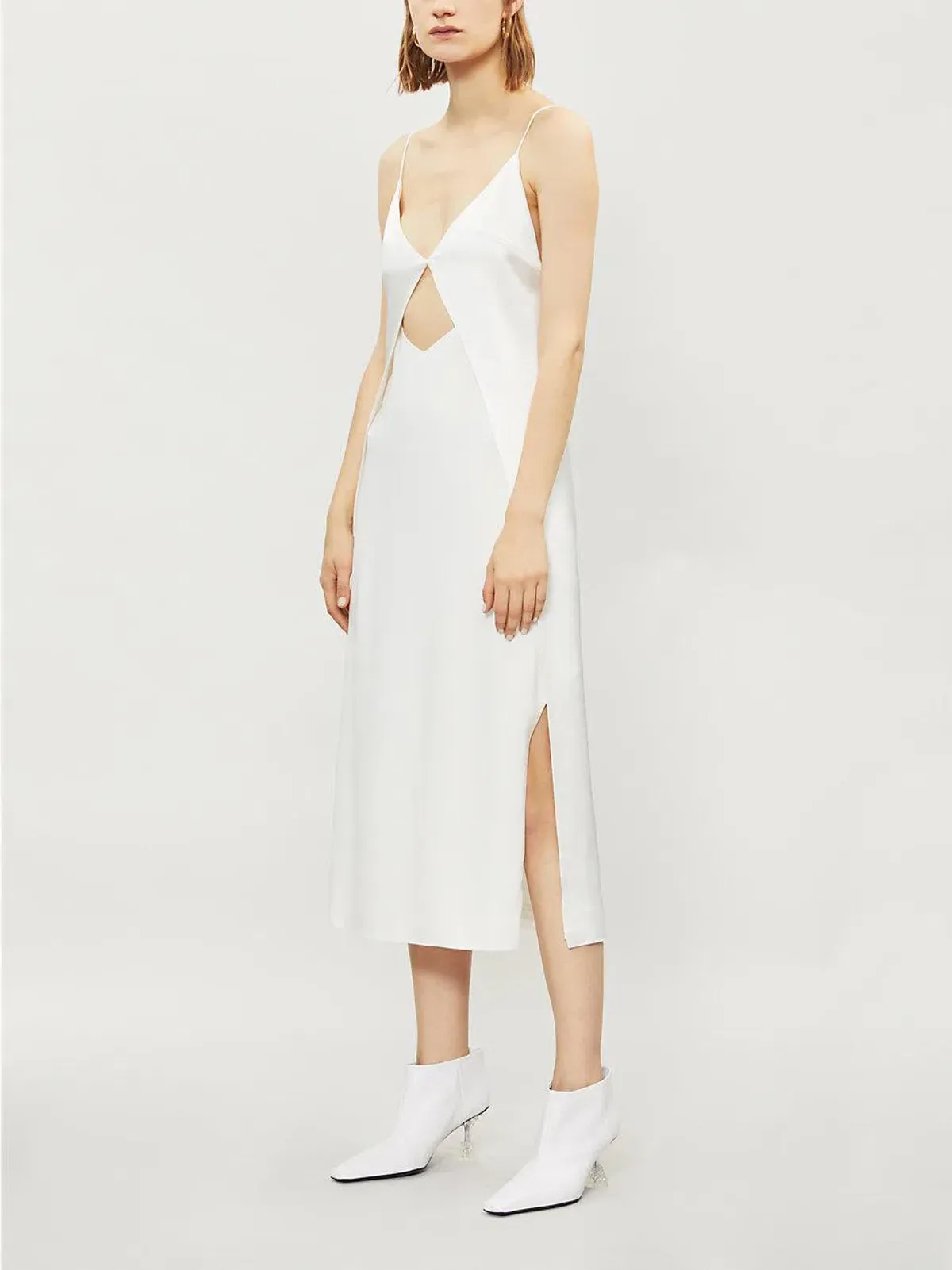 Dion Lee Tessellate Cami Dress Ivory Size 8 - Image 1
