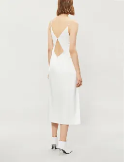 Dion Lee Tessellate Cami Dress Ivory Size 8 for rent on The Volte - image 2