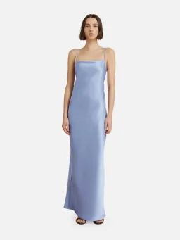 Bec & Bridge Dreamer Tie Maxi Dress Blue Size 12 for rent on The Volte - image 1