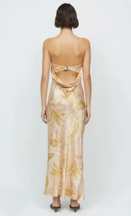 Bec & Bridge Dusty Strapless Maxi Dress Print Size 10 for rent on The Volte - image 2
