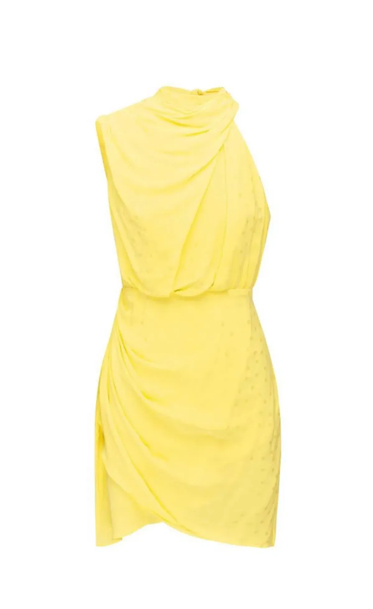 Sheike Gracie Mini Dress Yellow Size 16 - Image 5
