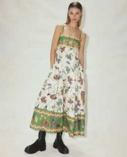 Alemais Birdie Sundress Multi Size 12 for rent on The Volte - image 1