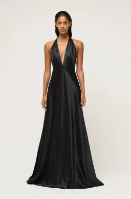 Michael Lo Sordo Bond Paloma Maxi Dress Black Size 6 for rent on The Volte - image 2