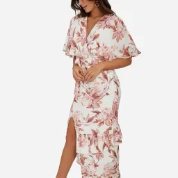 Sheike Faded Floral Dress Floral Print Size 16 for rent on The Volte - image 3