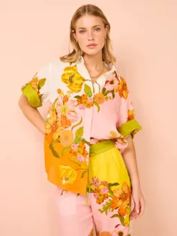 Alemais Silas Shirt and Pants Set Multi Size AU 12 for rent on The Volte - image 2