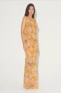 Hansen & Gretel Emmery Maxi Dress Honey Floral Size L / AU 12 for rent on The Volte - image 2