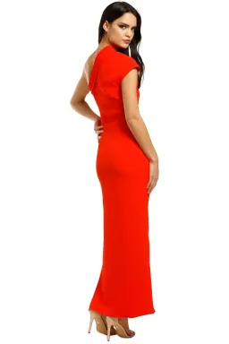 Ginger & Smart Curator Gown in Kinetic Red Size 16 for rent on The Volte - image 3