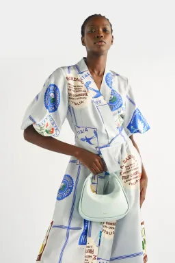 Oroton Picnic Dress Print Size 6 for rent on The Volte - image 2