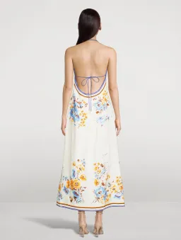 Zimmerman Halcyon Slip Dress Floral Size 8 for rent on The Volte - image 2