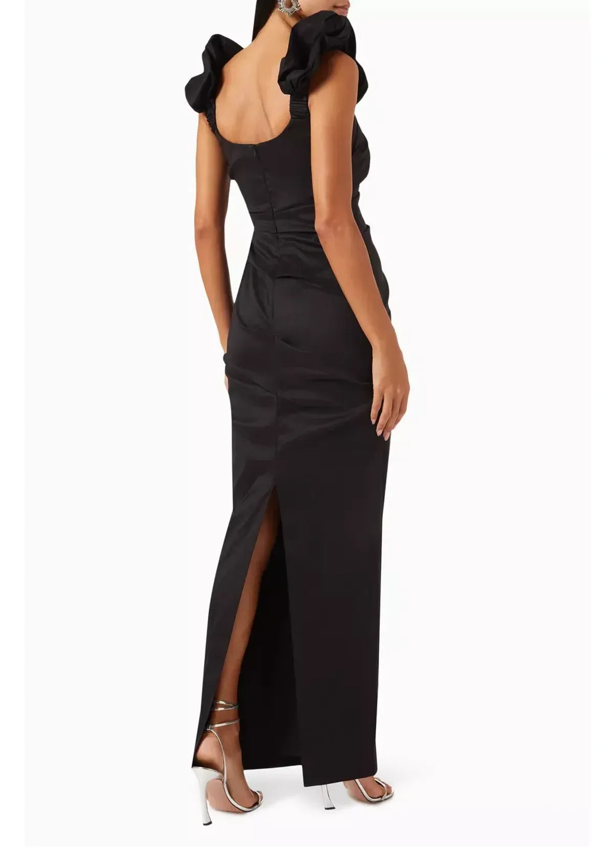 Rachel Gilbert Kalina Gown Maxi Dress in Black Size AU 8 - Image 2