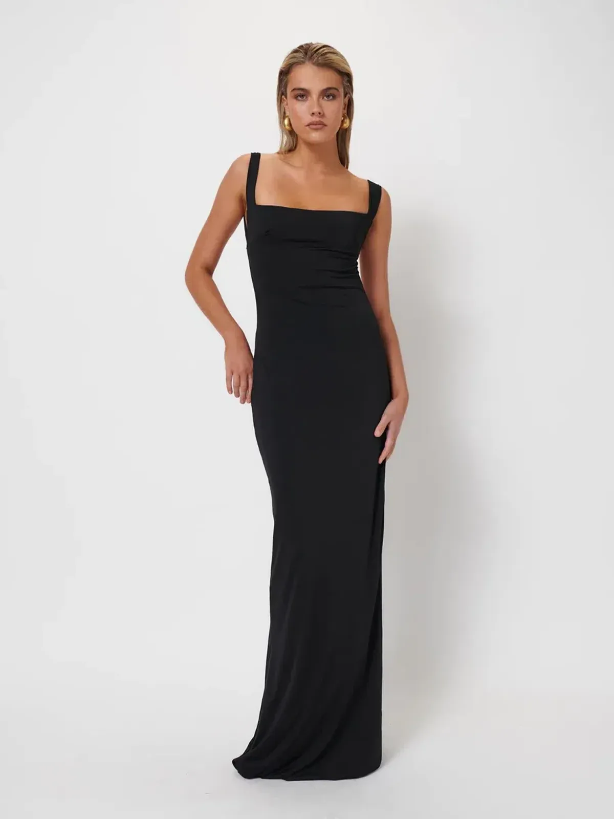 Effie Kats Helena Gown Black Size 8  - Image 1