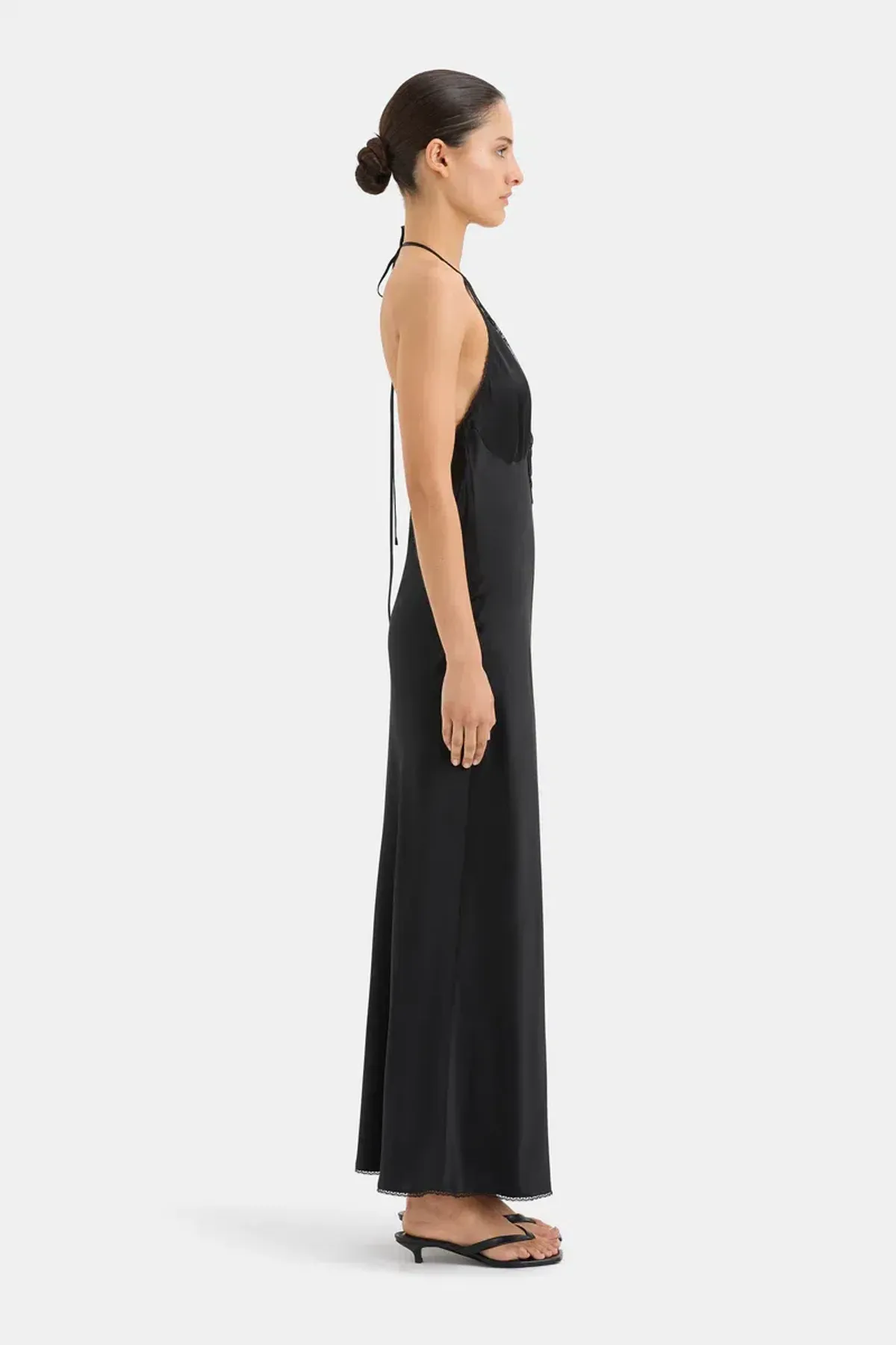 Sir the Label Aries Halter Gown Black Size 1 / AU 8 - Image 2