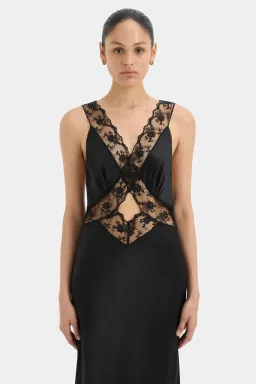 Sir the Label Aries Cut Out Gown Black Size 6 for rent on The Volte - image 2