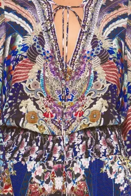 Camilla Darling's Destiny Shirred Relaxed Fit Dress Multi Size M/ AU 12 for rent on The Volte - image 10