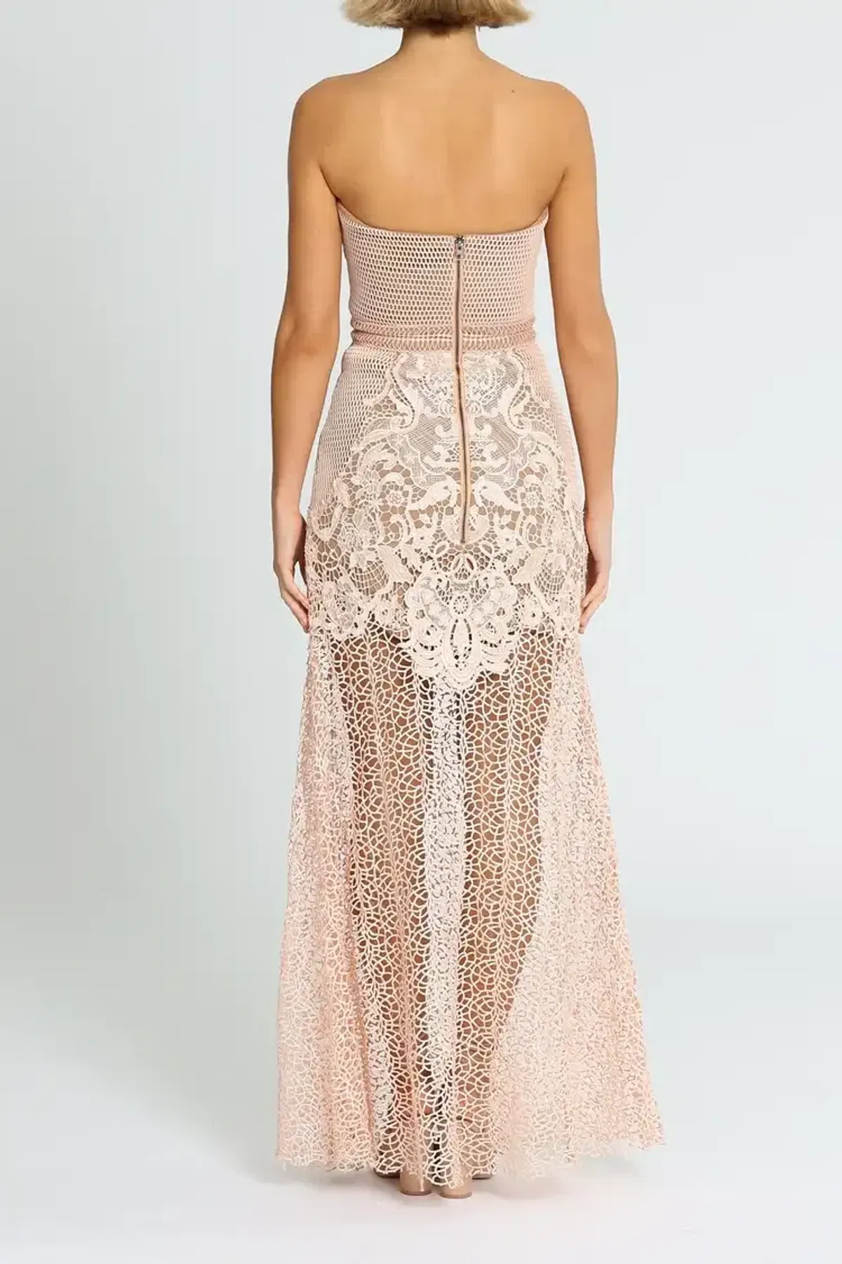Grace and Hart Adele Gown in Blush Size 12 - Image 6