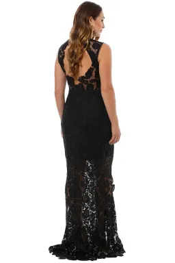 Grace and Hart Espresso Gown in Black Size 10 for rent on The Volte - image 2