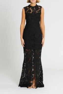 Grace and Hart Espresso Gown in Black Size 14 for rent on The Volte - image 3
