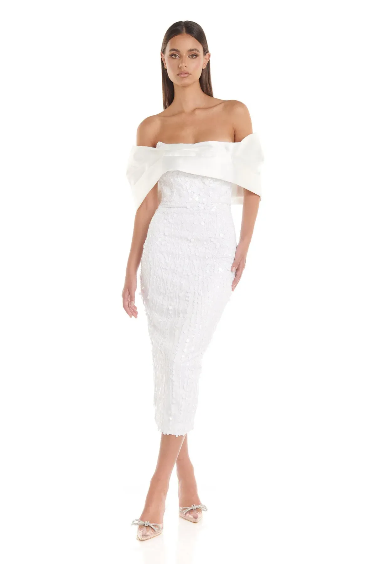 Eliya the Label Tanya Dress White Size 8 - Image 2