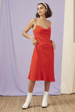 Finders keepers NOSTALGIA DRESS red for rent on The Volte - image 1