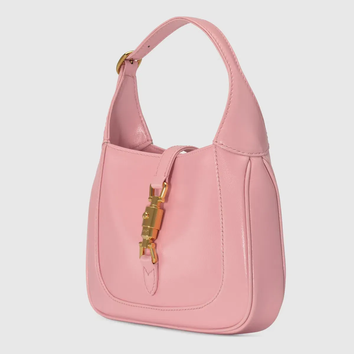 GUCCI Jackie 1961 Mini Bag Light Pink Leather - Image 2