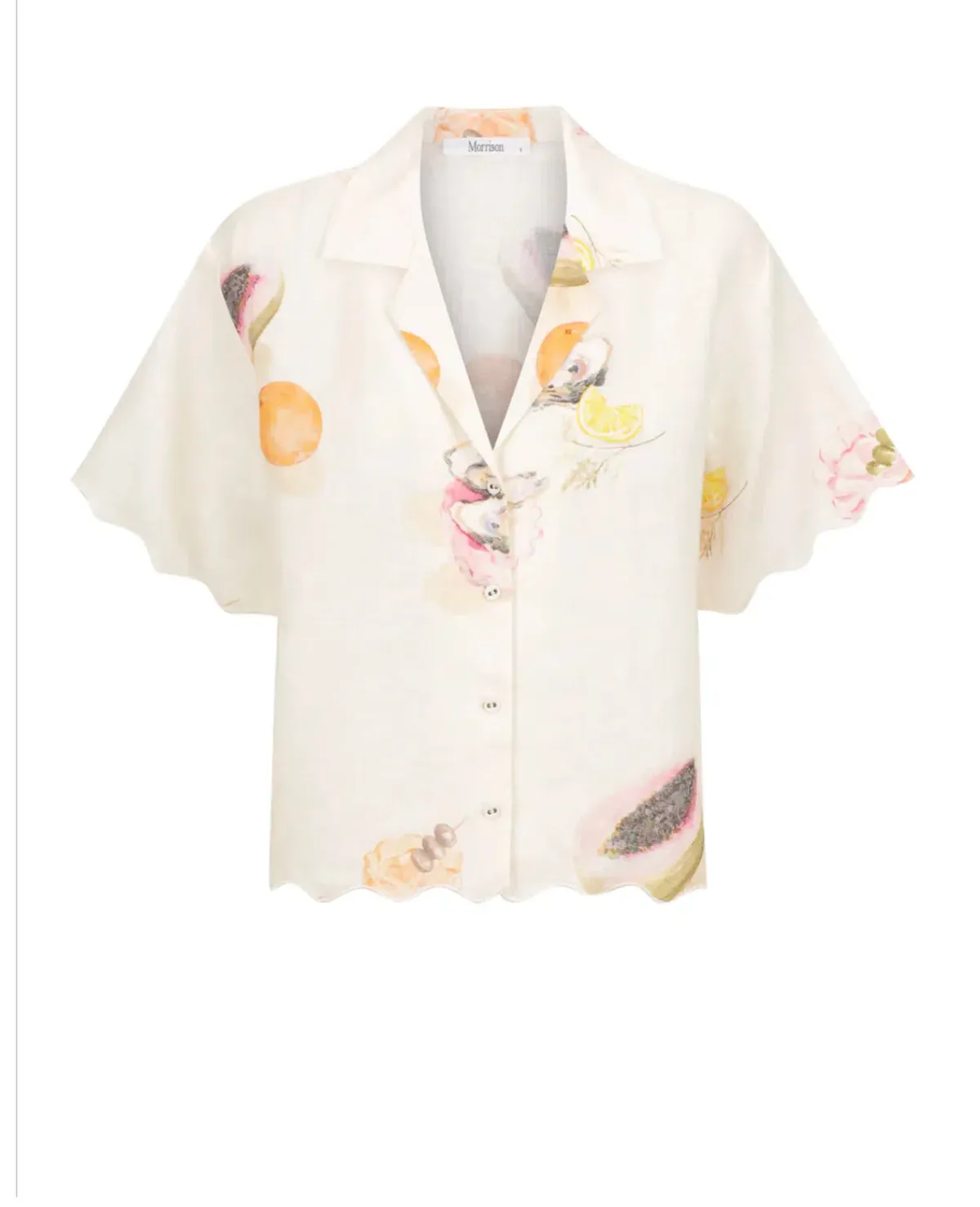 Morrison Aperitivo Linen Short Size 2/Au 10  and Shirt Size 1/Au 8  Set Print  - Image 3