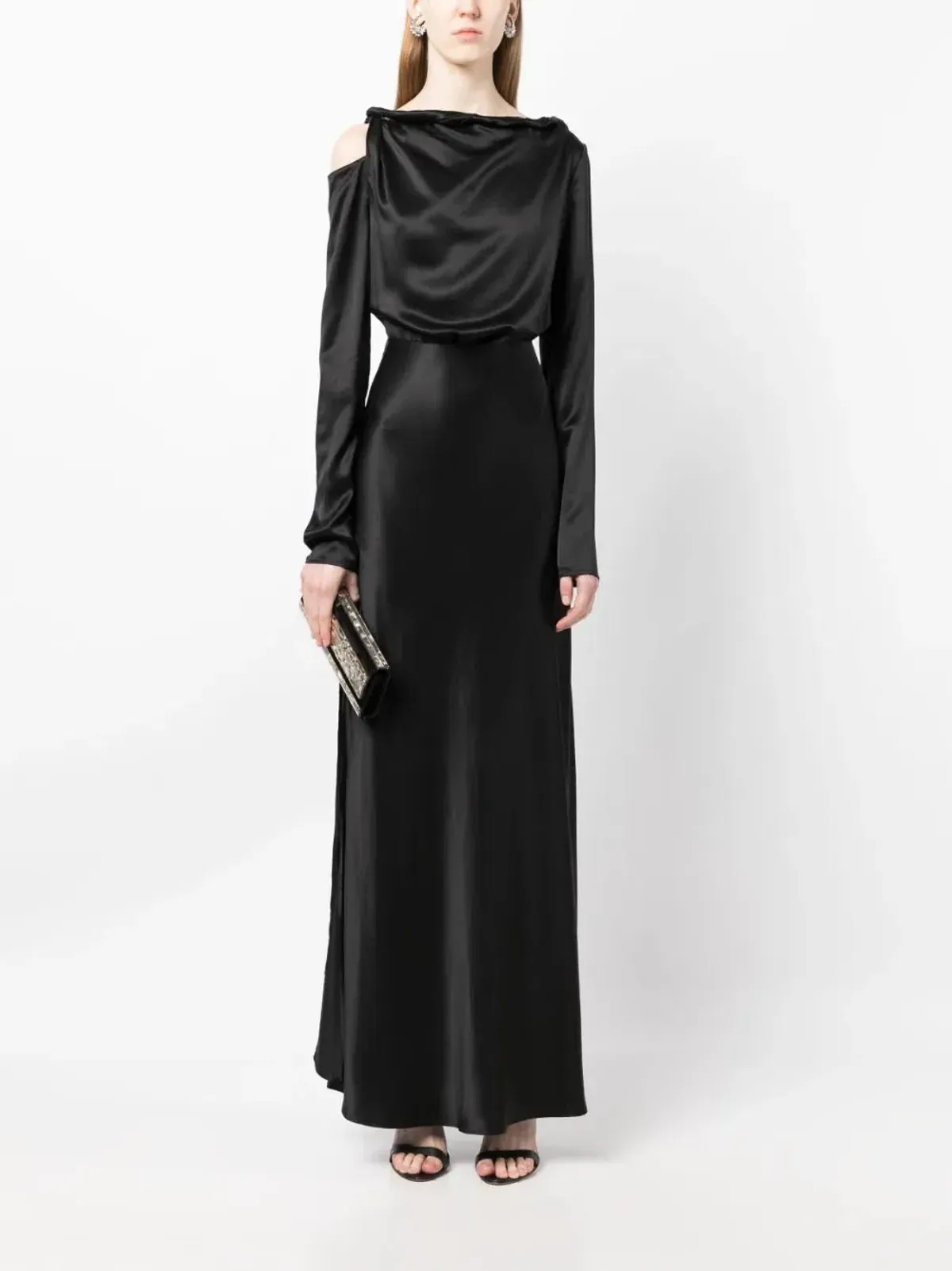 Rachel Gilbert Skye Dress Black Size 6 - Image 1