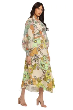 Alemais Farrah Maxi Dress Floral Size 8 for rent on The Volte - image 4