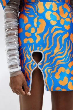 Eliya The Label Lola Mini Dress Print Size 6 for rent on The Volte - image 4