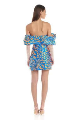 Eliya The Label Lola Mini Dress Print Size 6 for rent on The Volte - image 3
