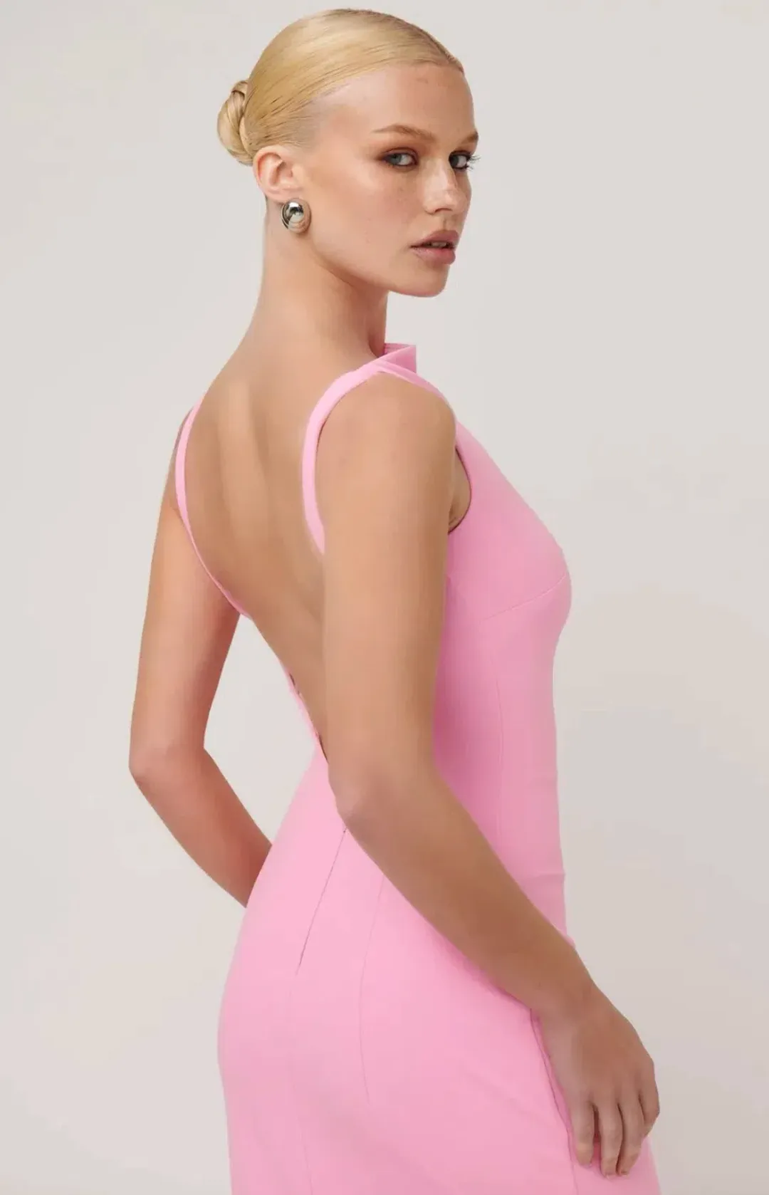 Effie Kats Verona Gown Fairy Floss Pink Size 8 for rent on The Volte - main image