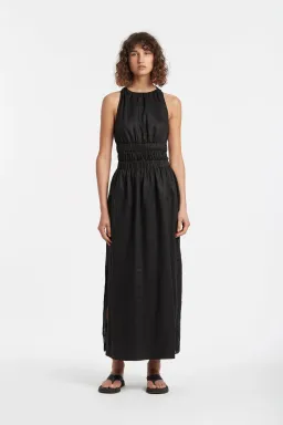 Sir The Label Franc Cross Back Gown Black Size 1 / AU 8  for rent on The Volte - image 1