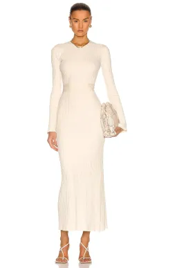 Sir The Label Enes Open Back Dress Natural Size 3 / AU 12  for rent on The Volte - image 1
