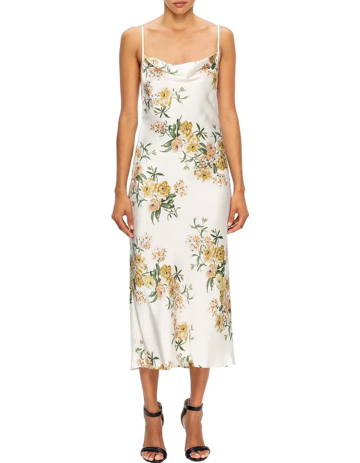 Bec & Bridge Louella Midi Dress Floral Size 8 for rent on The Volte - main image