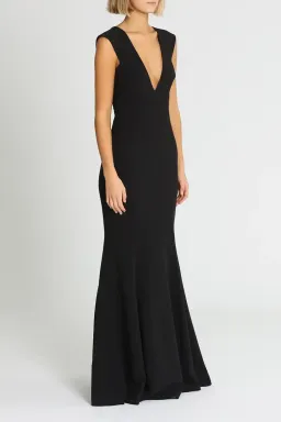 Jay Godfrey Victoria Light Gown in Black Size 12 for rent on The Volte - image 2