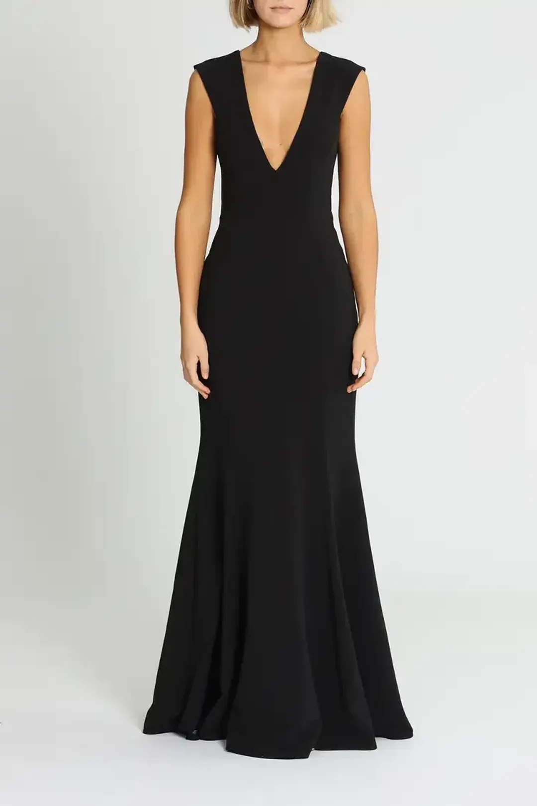 Jay Godfrey Victoria Light Gown in Black Size 14 for rent on The Volte - main image