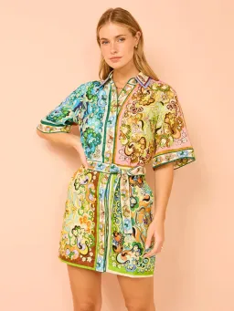 Alemais Dreamer Mini Dress Floral Size 8 for rent on The Volte - image 2