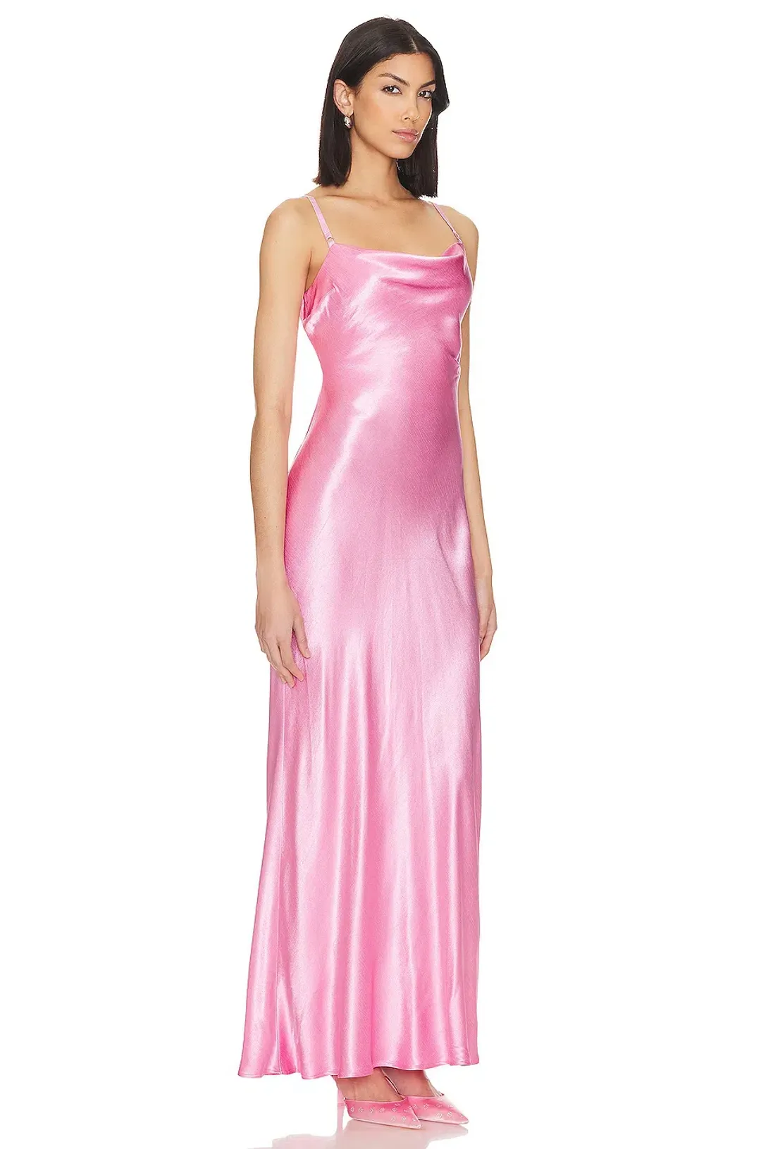 Bec & Bridge Mali Maxi Dress in Candy Pink Size 8 for rent on The Volte - main image