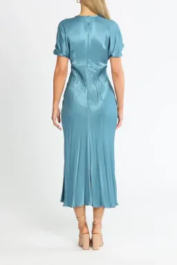 Kate Sylvester Aimee Maxi Dress Blue Size 12 for rent on The Volte - image 3
