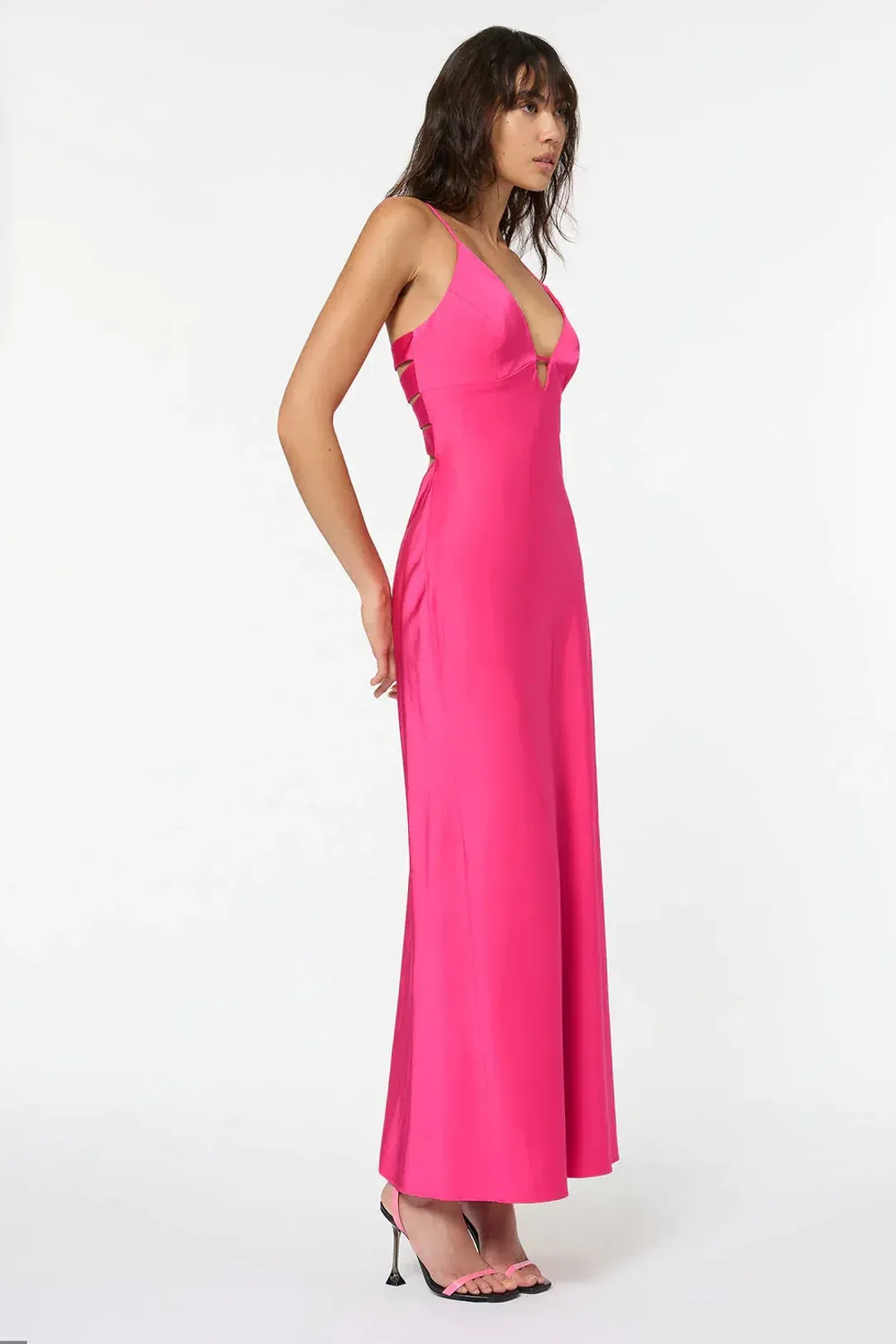 Manning Cartell Time To Shine Slip Dress Pink Size 8 for rent on The Volte - main image