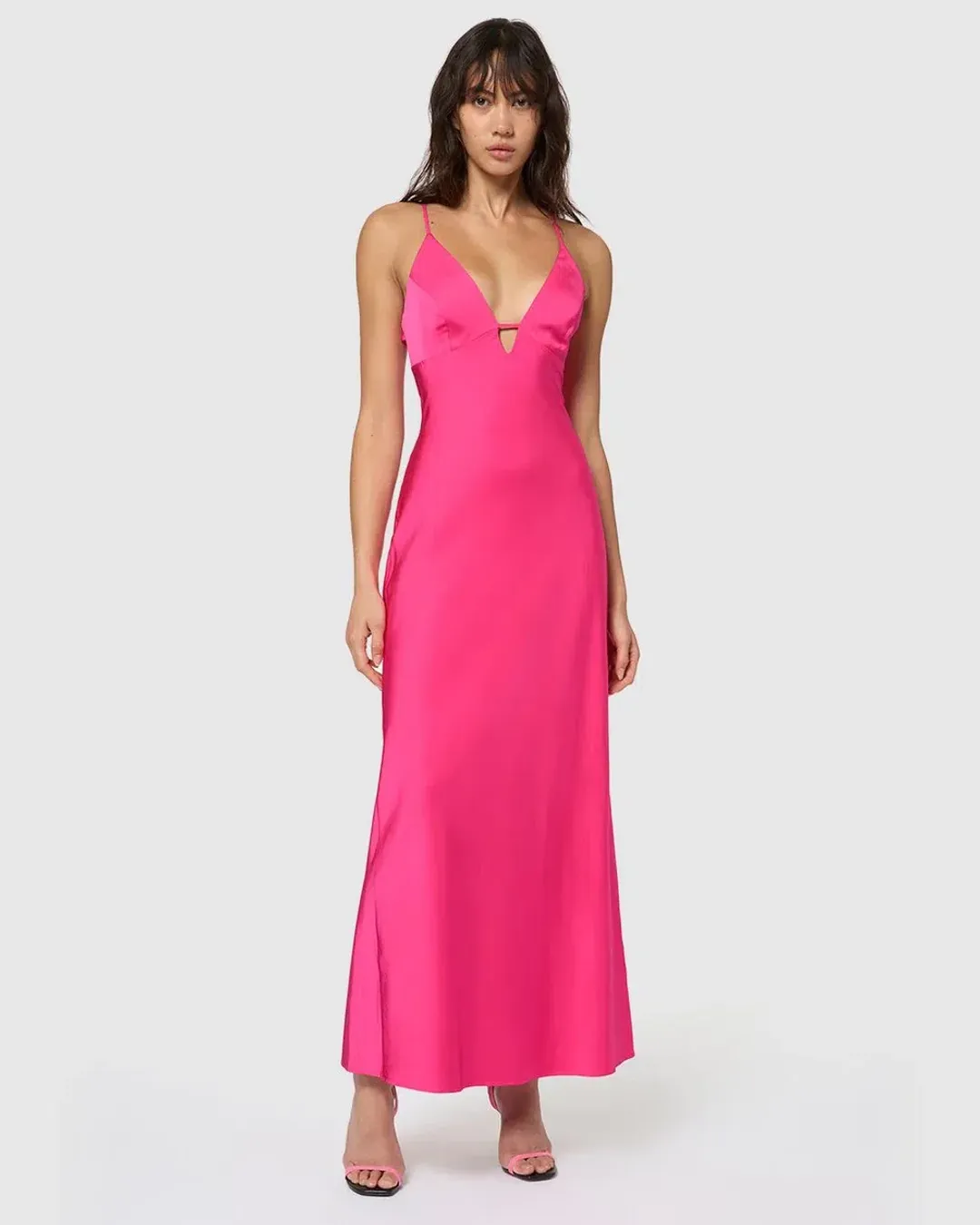 Manning Cartell Time To Shine Slip Dress Pink Size 8 for rent on The Volte - main image