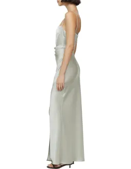 Bec & Bridge Nadia Square Neckline Tuck Detailing Maxi Dress Ecru Size 10  for rent on The Volte - image 3