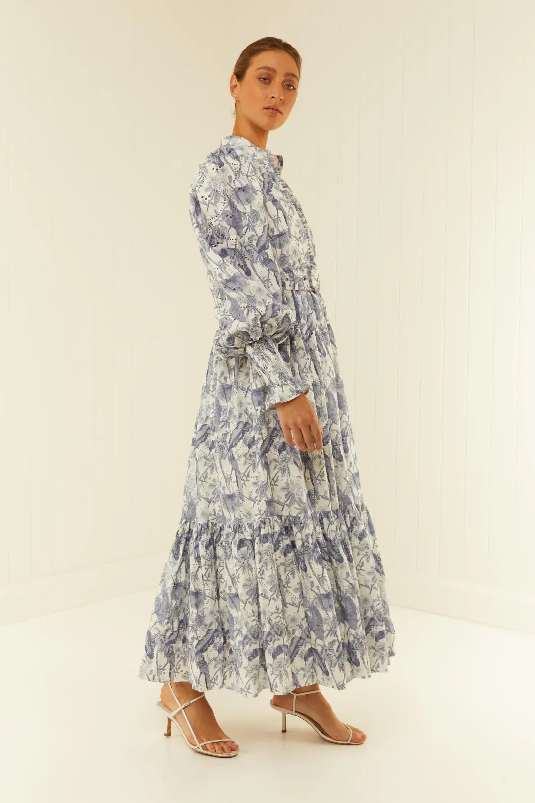 Palm Noosa Royal Flush Dress Jungle Blue Size 12 for rent on The Volte - main image