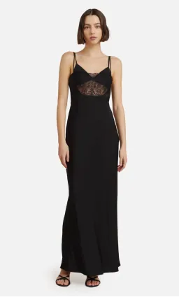 Bec & Bridge Scarlett Maxi Dress Black Size 10 for rent on The Volte - image 1