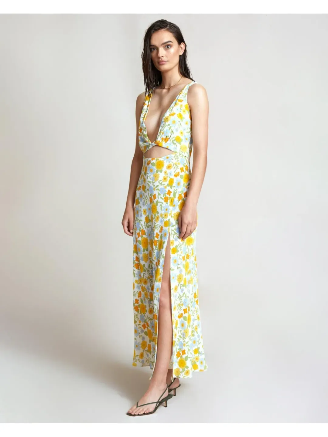 Bec & Bridge Cali Sun Maxi Dress Floral Size AU 6 for rent on The Volte - main image