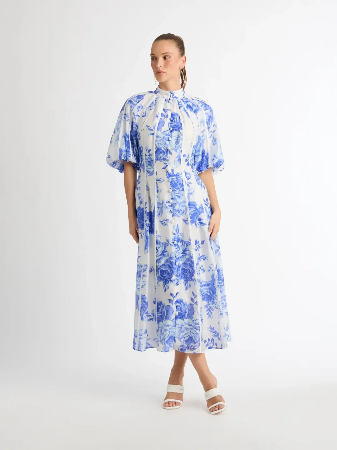 Sheike Spring Romance Maxi Dress Multi Size 10 for rent on The Volte - main image