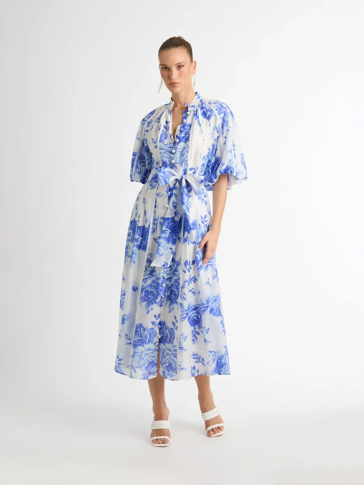 Sheike Spring Romance Maxi Dress Multi Size 10 for rent on The Volte - main image