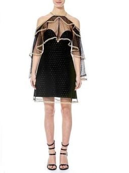 Thurley Moondance Mini Dress Black Size 8 for rent on The Volte - image 1
