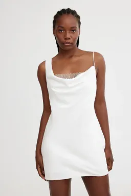 Significant Other Elodie Mini Dress Ivory Size 8  for rent on The Volte - image 2