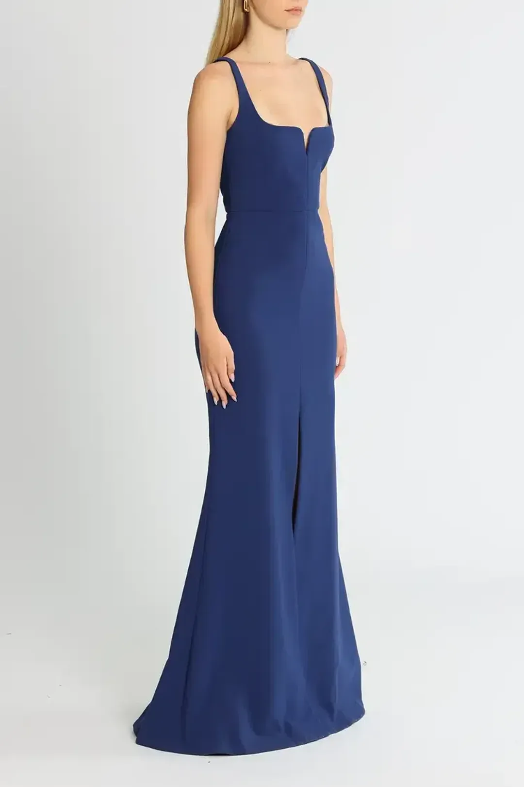 Likely NYC Constance Gown in Navy Size 10 for rent on The Volte - main image